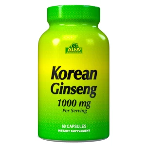 Cápsulas. Ginseng 60 Unds (Alivia Estados de Estrés - Agotamiento Mental)