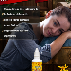 Gotas. Hierba de San Juan 35 Mililitros (Tranquilizante Contra la Ansiedad) (sistema nervioso)