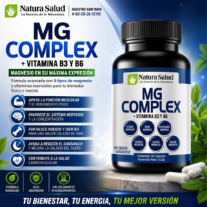 Cápsulas. 90. MAGNESIO COMPLEX (sistema óseo)