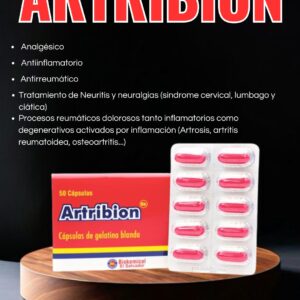ARTRIBION. 50 Cápsulas. (Artritis y Reumatismo) (sistema óseo)