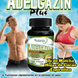 ADELGAZIN. 90 cápsulas. ( ELIMINA EL SOBRE PESO) (sistema digestivo)