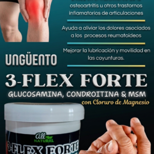 Ungüento 3-FLEX FORTE - 300 Gramos (sistema óseo)
