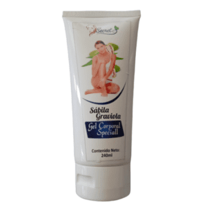 240 Mililitros. Gel Sábila & Graviola - (Sana heridas & Cura Quemaduras Causadas por el Sol) (sistema dermatológico)