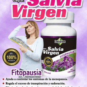 Salvia Virgen. 60 Cápsulas (sistema hormonal)