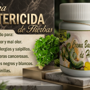 Crema. HIERBAS BACTERICIDA 60 Gramos ( sistema dermatológico)