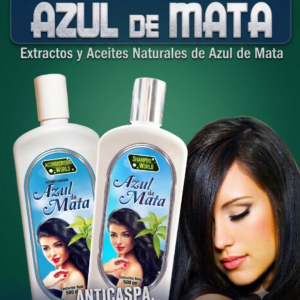 Azul de Mata Shampoo 500 Mililitros (Retarda la salida de Canas - Anticaspa)