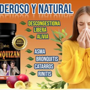BRONQUIZAN 100 Cápsulas (sistema pulmonar)