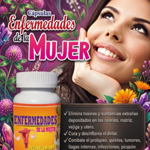 Enfermedades de la Mujer. 100 Cápsulas (sistema hormonal)