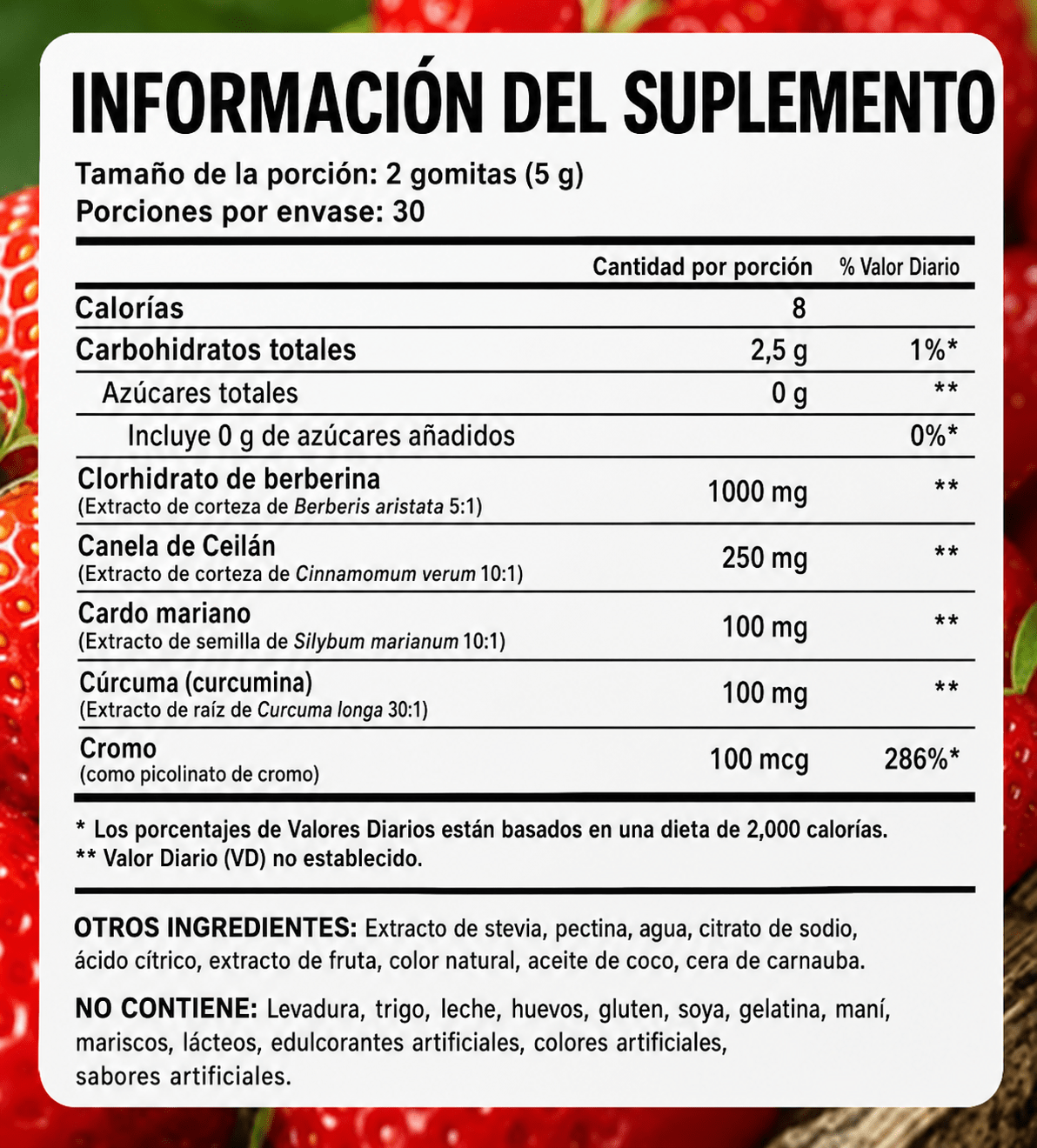 GOMITAS DE BERBERINA 60 Unidades (sistema circulatorio) - Imagen 2