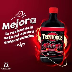 Jarabe TRES TOROS 500 Mililitros