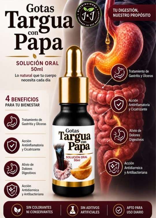 Gotas TARGUA CON PAPA 50 Mililitros (sistema digestivo)