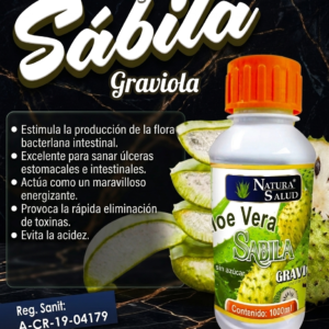ALOE VERA CON GRAVIOLA 1LT (sistema digestivo)